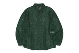 パンチングニットウェスタンシャツ / PUNCHING KNIT WESTERN SHIRT_GREEN