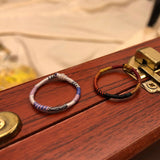 レターリング3 / [CCNMADE] LETTER RING 3 (Brown) (6680482381942)