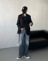 タッチブラシジーンズ / TR2442 Touch brush jeans (1 colors)