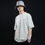 オーバーフィットマシュマロポイントショートスリーブT/OVERFIT MARSHMALLOW POINT SHORT-SLEEVED T-LIGHT GRAY