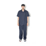 インディゴフェイクデニムシャツ/INDIGO FAKE DENIM SHIRTS