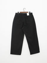 ストリングフリーサイズブラックパンツ / String free size black pants