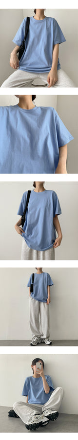 スタンダードベーシックプレーン半袖Tシャツ