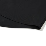 Solid Overfit Long sleeve shirt [BLACK] (6618543161462)