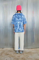 パッチフードジップアップ/patch hood zipup_light blue