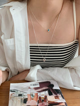 カヤハートネックレス / [925silver] Kaya heart necklace