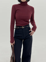 リブウォーマーポーラーT-シャツ / Ribbed warmer polar T-shirt (3color)