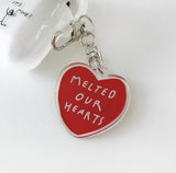 メルテッドハートキーリング/Melted Our Hearts Keyring (2C)