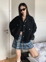 Perfect black denim jacket