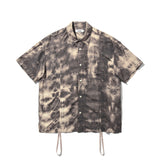 ブリーチダイングストラップシャツ / BLEACH DYEING STRAP SHIRT_BR