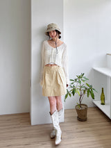 ピンタッククラシックスカート / Pintuck Classic Skirt (2color)