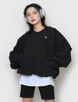アノラックウォームアップストリングスウェットシャツ / Anorak Warm-up String Sweatshirt