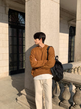 レイニーセミワイドコットンパンツ / Rainy Semi-Wide Cotton Pants (cream)