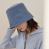VA Stud Pigment Bucket Hat / Blue