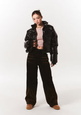 coduroy gradation pt - black