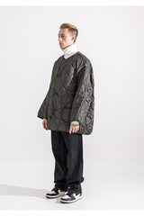 REVERSIBLE STICH QUILITING JACKET (4631908221046)