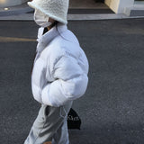 [BELLIDE MADE] スモーククリーミー2wayショートパッディング