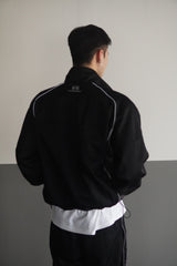 SUPPORT SERIES TRACK JACKET BLACK