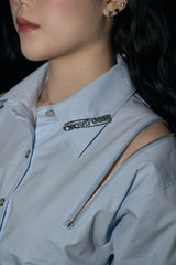 メタルロゴブローチ / metal logo broach