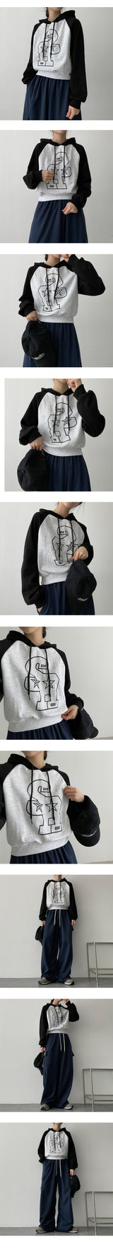 SR ラグランフード / SR Raglan hood