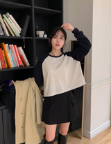 NP Cargo Back Banding Mini Skirt (3color)