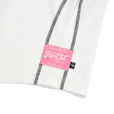 FULL OPEN PIQUE SLEEVELESS [WHITE]