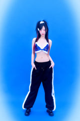 Fur Sweatpants (Black)