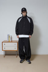 ラインシェルトラックジャケット/Line Shell Track Jacket (Black)