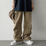 ゴージャスニーピンタックプリーツカーゴワイドパンツ / Gorgeous knee pin tuck pleats Cargo wide pants