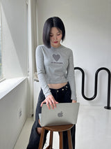 ハートチェッカーTシャツ / Heart Checker T-shirt (3color)