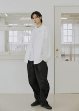 ユニセックスダッフルジャケット / unisex duffle jacket white