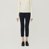 WAIST BANDING SLIM PANTS_BLACK (6657593704566)