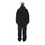 コーデュロイカーゴワイドパンツ (BLACK)