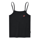 スモールチェリースタンダードスリープレス２枚セット／SMALL CHERRY STANDARD SLEEVELESS 2 PACK [BLACK]