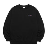 レインボーリフレクティブロゴ/RAINBOW REFLECTIVE LOGO CREWNECK