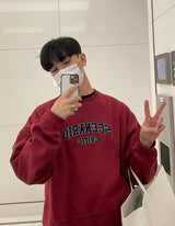 NINE Scenario Sweat Shirt (3color) (6659924623478)