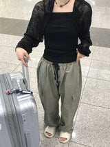 デイリーナイロンカーゴパンツ