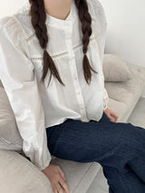 Punching Blouse (2 colors)