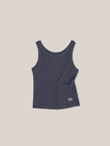 WAFFLE COTTON TOP [ NAVY ]