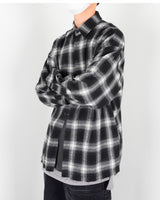 カットオーバーチェックシャツ / Cutting over-checkered shirt (6628253991030)