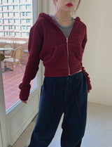 クラウドフードジップアップ/Cloud Hood Zip Up (3color)