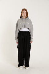 クロップドフーディー/CROPPED HOODIE