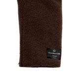 [UNISEX] Reversible Faux Fur Cardigan Coat (Dark Brown) (6656668106870)