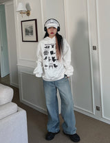 チェアフーディー/Chair Hooded T-shirt (2color)