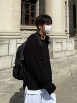 クロウォーマーラウンドニット/CLO WARMER ROUND KNIT(4COLOR)