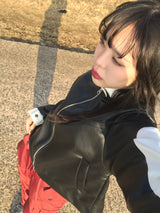 Shadow leather jacket 