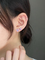 [4 set] jelly butterfly piercing set