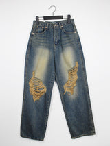 ビンテージユーズドウォッシュ加工デニム/no.501 Vintage Used Washed Denim