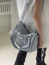 [S SIZE] Risen Sporty Cross Big Boston Bag