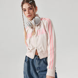 Sunday Crop track top [2 Color]